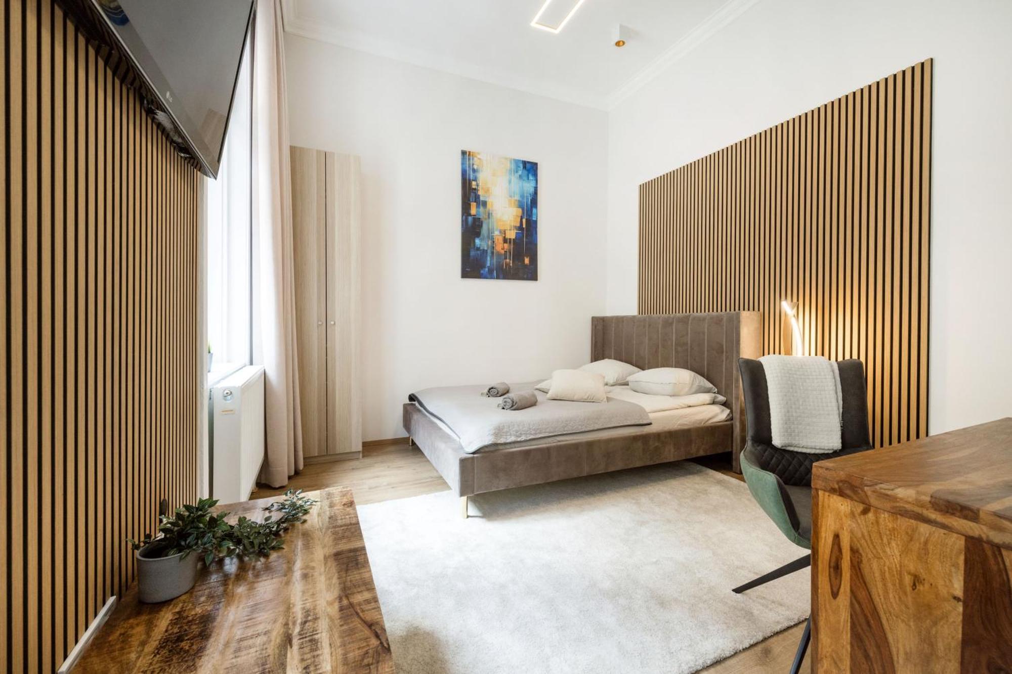 Sleek Downtown Living Lejlighed Budapest Eksteriør billede